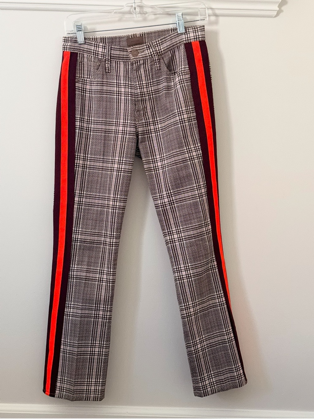 Mother The insider ankle plaid
